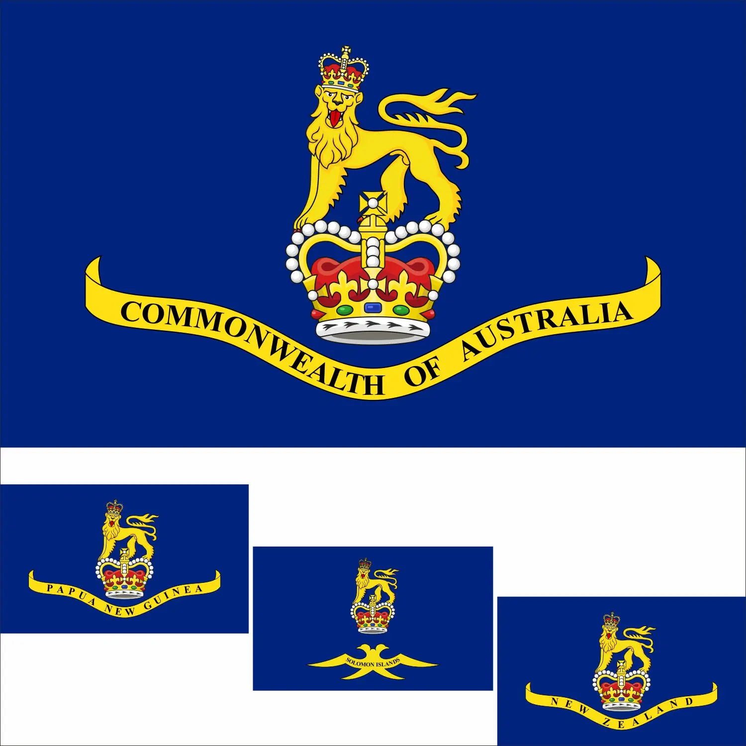 British Colonies Governor-General Australia Flag 3x5ft 4x6ft New Zealand 1953 Banner 90x150cm