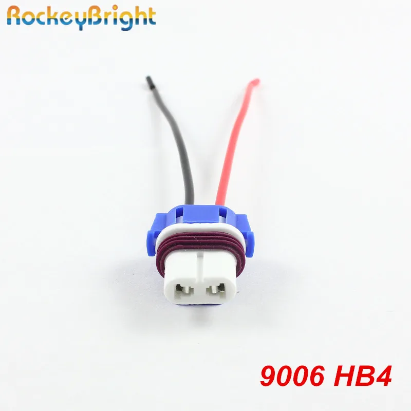 

Rockeybright 9006 hb4 адаптер жгут проводов для фар головного света