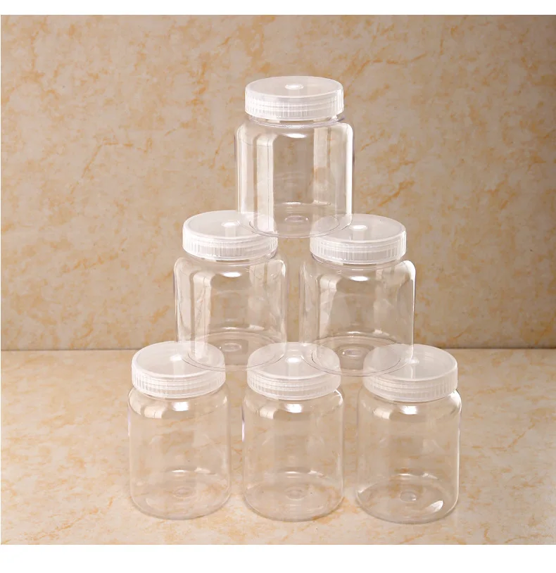 1pc 350mL 500mL Plants Plastic Jars For Bottle Seedling Tissue Culture Seedling High Temperature Resistance No Deformation