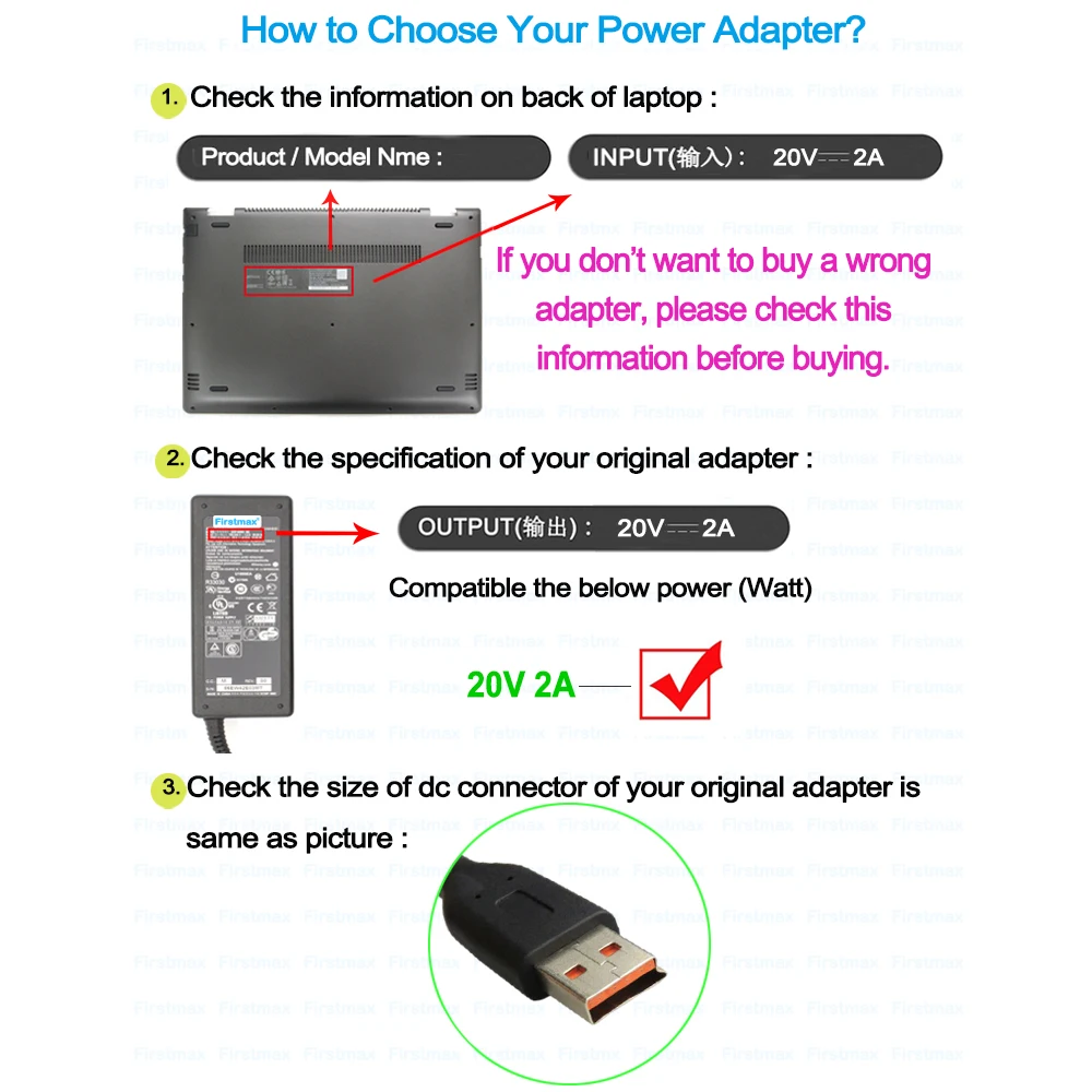 20V 2A 5.2V 2A USB Bộ Chuyển Đổi Nguồn Điện Cho Máy Tính Bảng Lenovo Miix 700-11ISK 700-12ISK 700-14ISK 710-12IKB ADL40WCA ADL40WCB 36200562 ADL40WCC