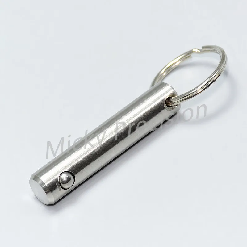 Single bead Quick release pin Spring Type Ball Lock Pin  diameter 5mm 6mm 8mm 9.5mm 10mm 12mm 16mm, length10-100mm