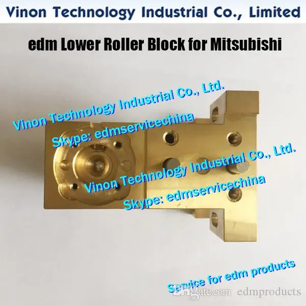 X181A788G71 FA Lower Brass Roller Block for FA machine X181-A788-G71, DCA96A,DCA9600 edm FA20 Guide block X181A788G72