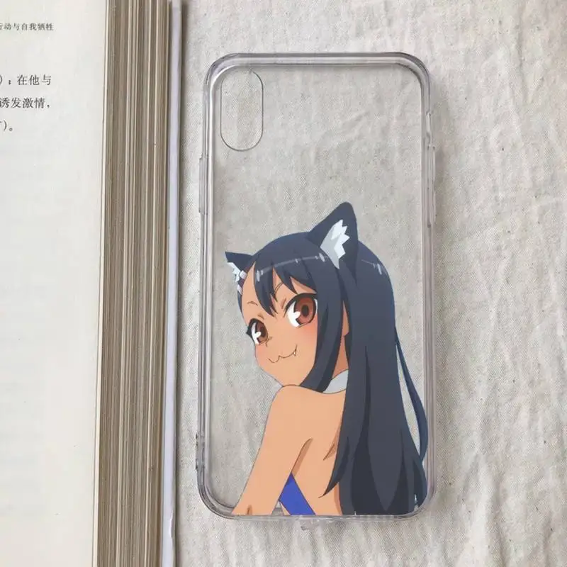 Nagatoro San Anime Aesthetic Phone Case for iPhone 11 12 13 mini pro XS MAX 8 7 6 6S Plus X 5S SE 2020 XR case