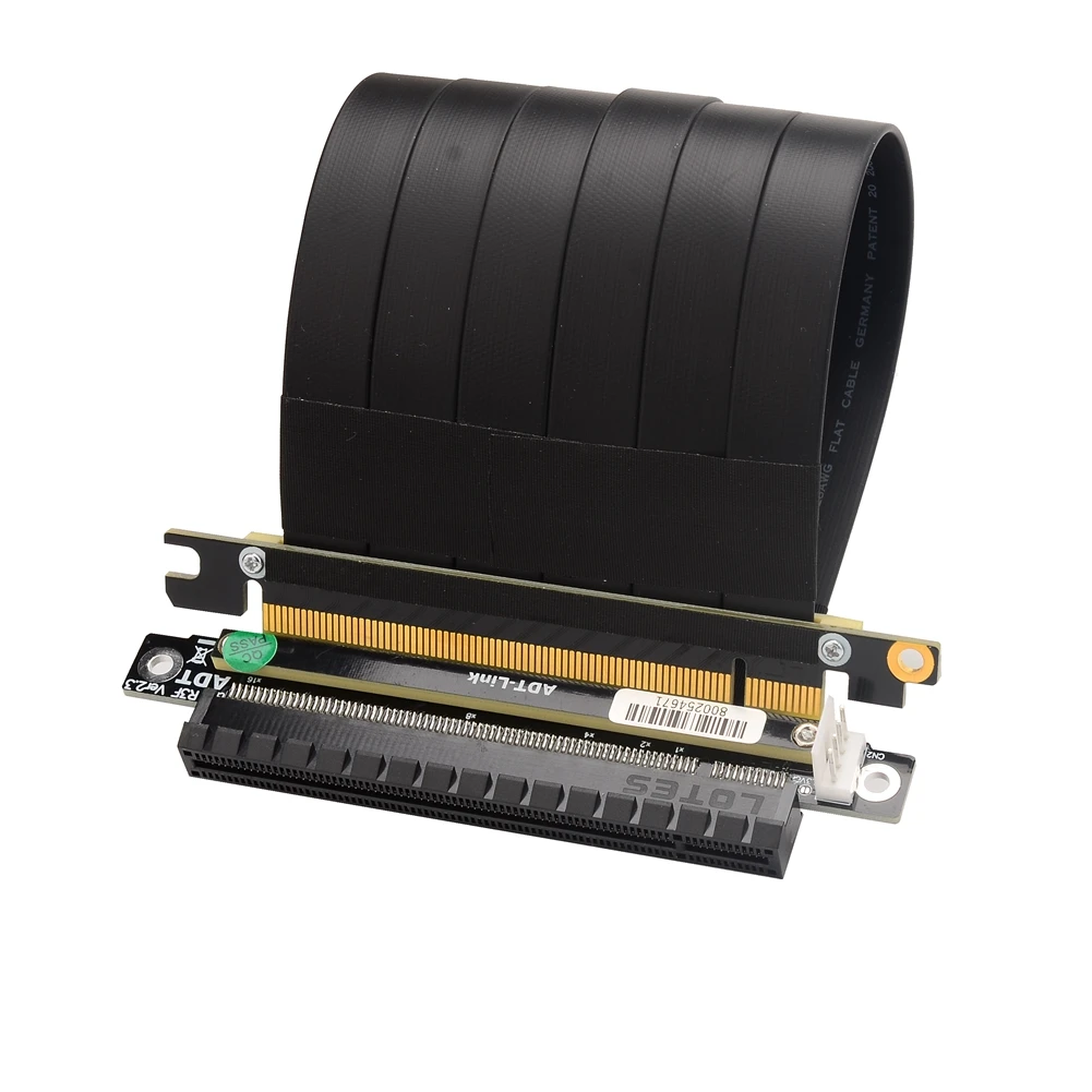 ADT-Link R33SF-PW ETH Mining Cable RTX3060 PCI-E X16 Male to Female Riser Extension for X99 Server Dual CPU Motherboard