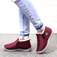 Winter Boots Women Waterproof Snow Women Shoes Flat Casual Winter Shoes Ankle Boots for Women plus Size Couple shoes Non-Slip - Image 4