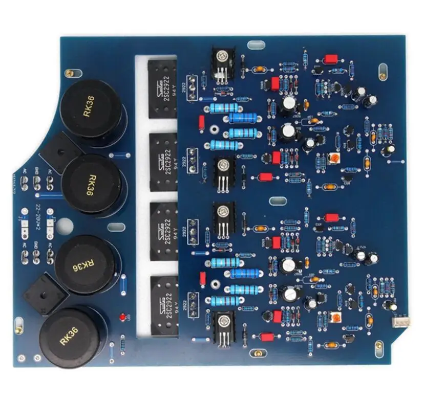 

Finished NAP200 dual channel HiFi 80W+80W home post Amplifier board