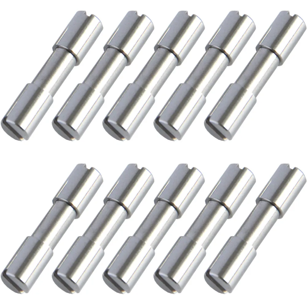 10pcs/lot Stainless Steel DIY Knife Handle Screws Bolts Tactics Lock Rivet Knife Shaft Fastener