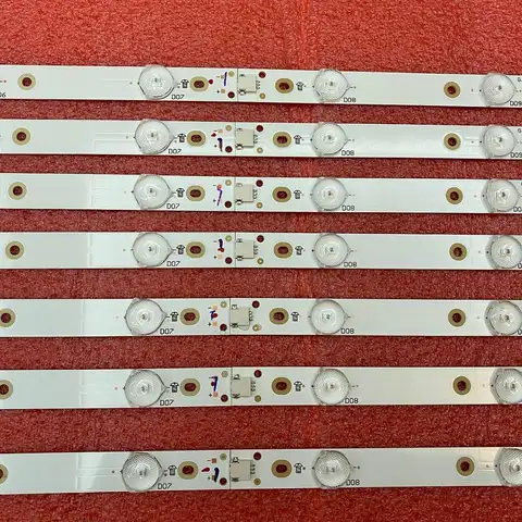 LED Strip For 55PUS6452/12 55PUS6101 55PUH6101 55PUS6581 55PUS6561 55PUS6401 GJ-2K16-550-D714-S1-R L V4 LBM550M0701-KY-4 0 R L
