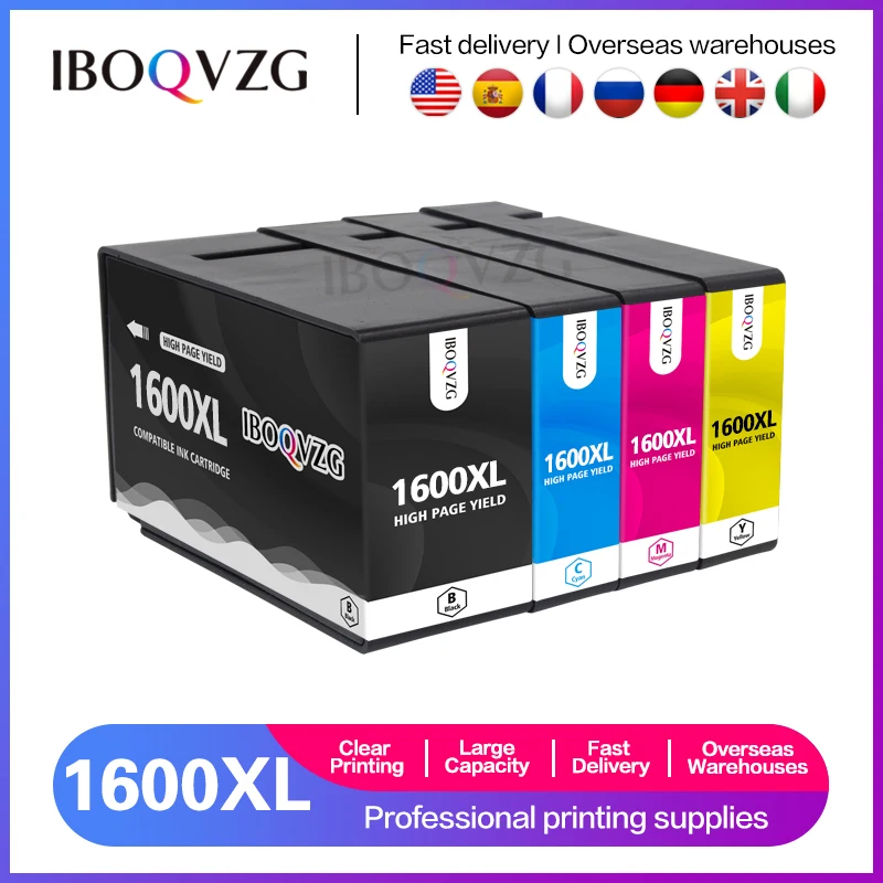 IBOQVZG PGI1600 XL C-1600XL Compatible For Canon Ink Cartridge MAXIFY MB2060 MB2160 MB2060 MB2160 MB2360 MB2760 Printer