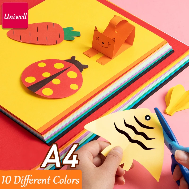 180g A3 A4 colorful Kraft Paper DIY Handmake Card Making Craft Paper High Quality Copy Paper Thick Paperboard  Cardboard