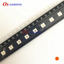 10PCS LA G6SP-DAFA-24-1  3528 Amber SMD LED 6PIN 617NM 18LM 2.15V 140MA 9lm  ( LAG6SP ) very close to red