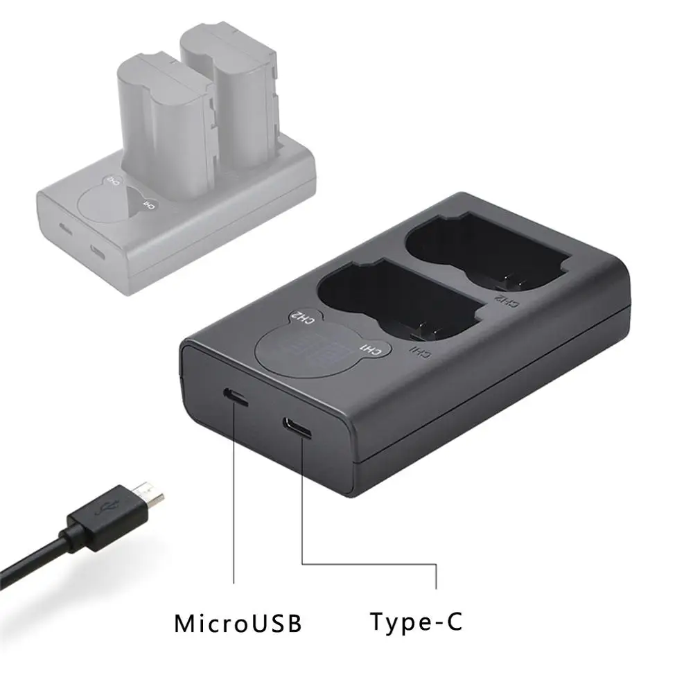 NP-W235 شاحن بطارية ثنائي القناة لكاميرا فوجي XT4 الصغيرة