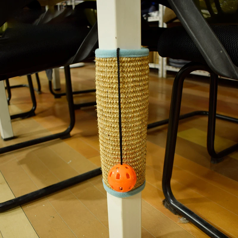 

Pet Claw Sharpener Chair Corner Binding Rope For Cat Sharpen Claws Cratch Pad Wear-Resistant Scratch-Resistant Sisal Pad Cat Toy