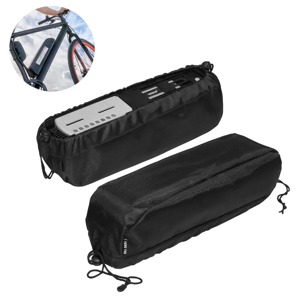 Bike Battery Case Ebike Hailong Battery Waterproof Bag Cover Mud-Anti Cover for Hailong Style Battery Durable Cycling 36x12x9cm