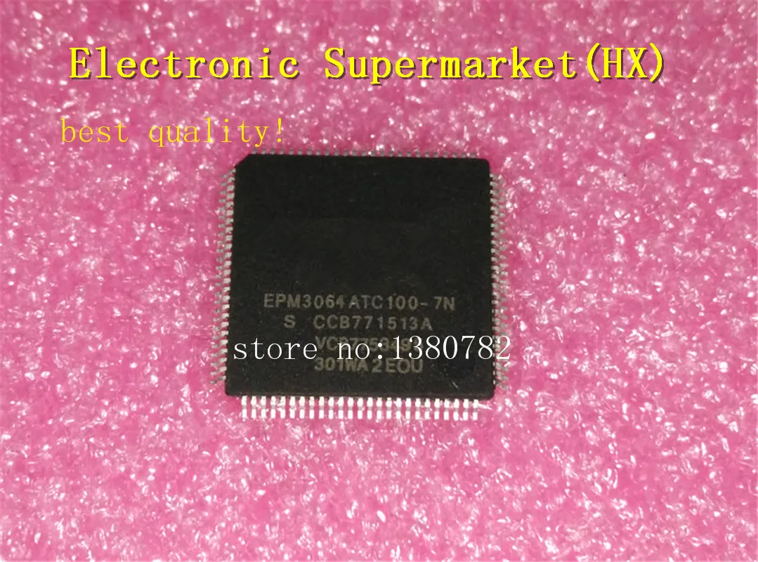 

Free Shipping 20pcs/lots EPM3064ATC100-7N EPM3064ATC100 TQFP-100 New original IC In stock!