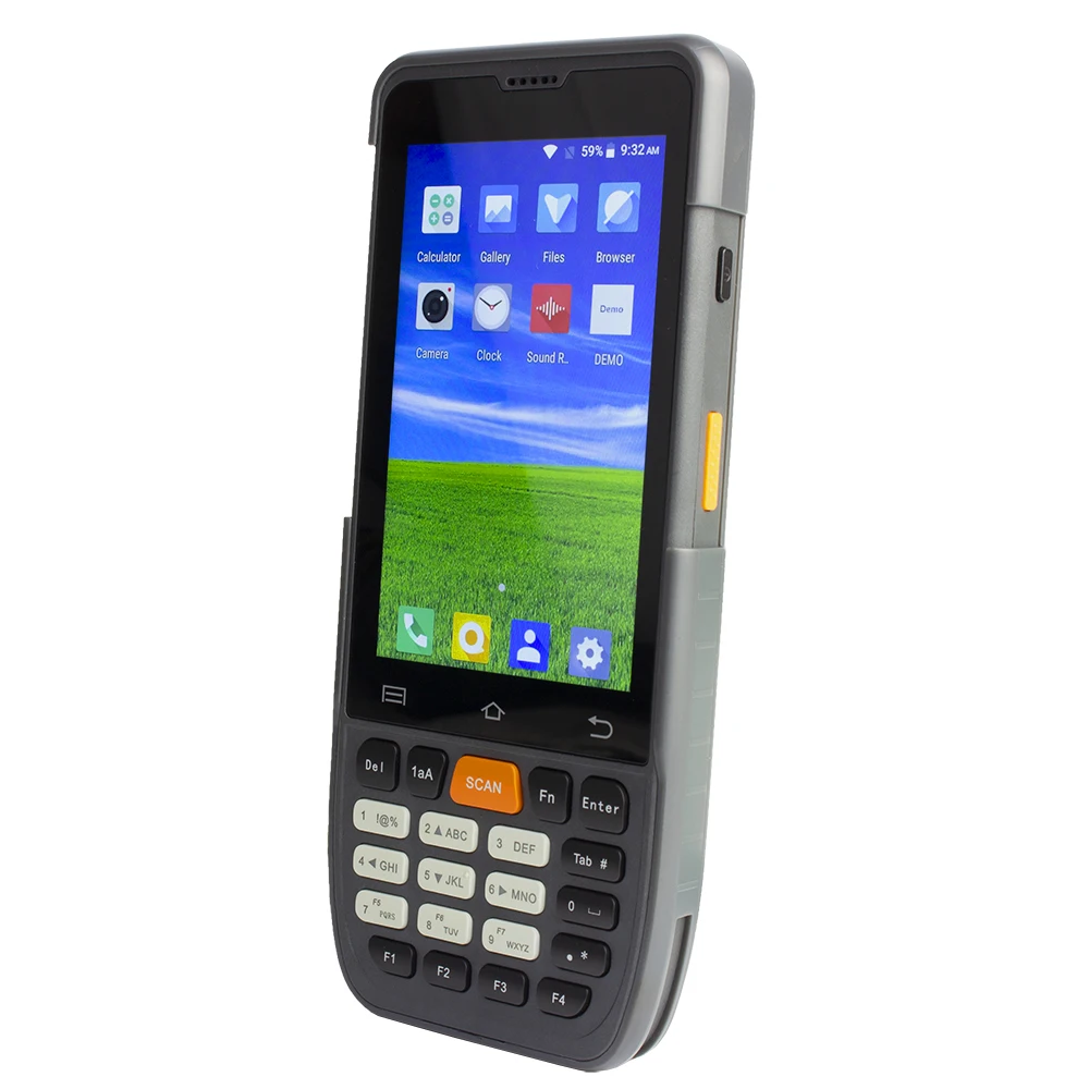 Yanzeo SR1000 Barcode Scanner PDA Android 8.1 Rugged With 4G GSM GPS NFC Reader Bluetooth WIFI Bar Code Wireless Data Terminal