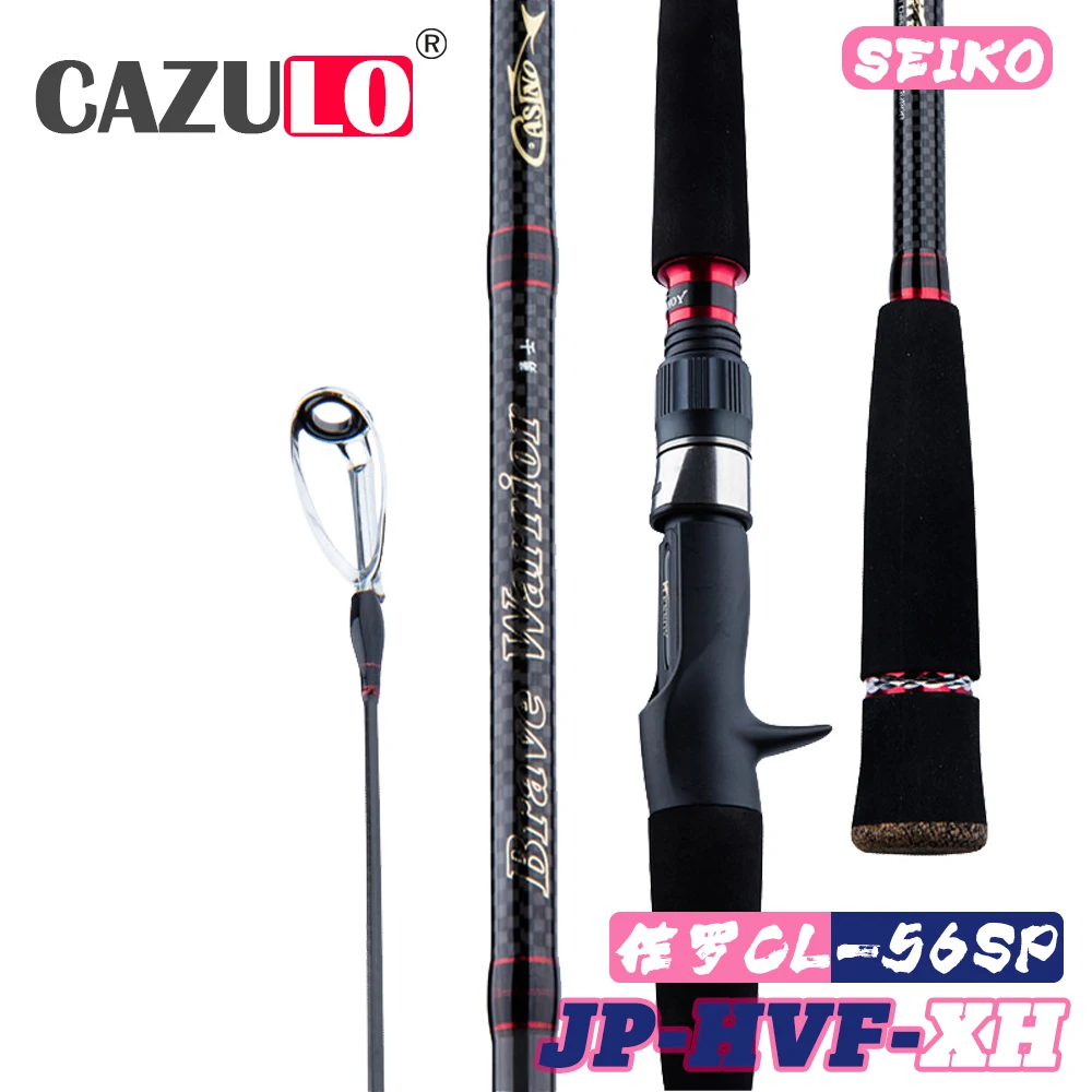 Canna Da Pesca con Spinning in carbonio Canne A Peche A La Carpe Carbonne Strong XH Canna Da Pesca Vara De Pesca accessori Mar Olta