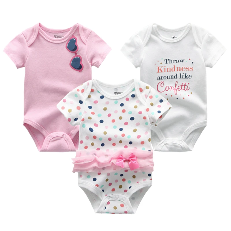 Newborn Clothes Set For Girls 100%Cotton Soft Baby Boys Romper Cartoon Casual Infant Jumpsuit Costume ropa bebe Clothing