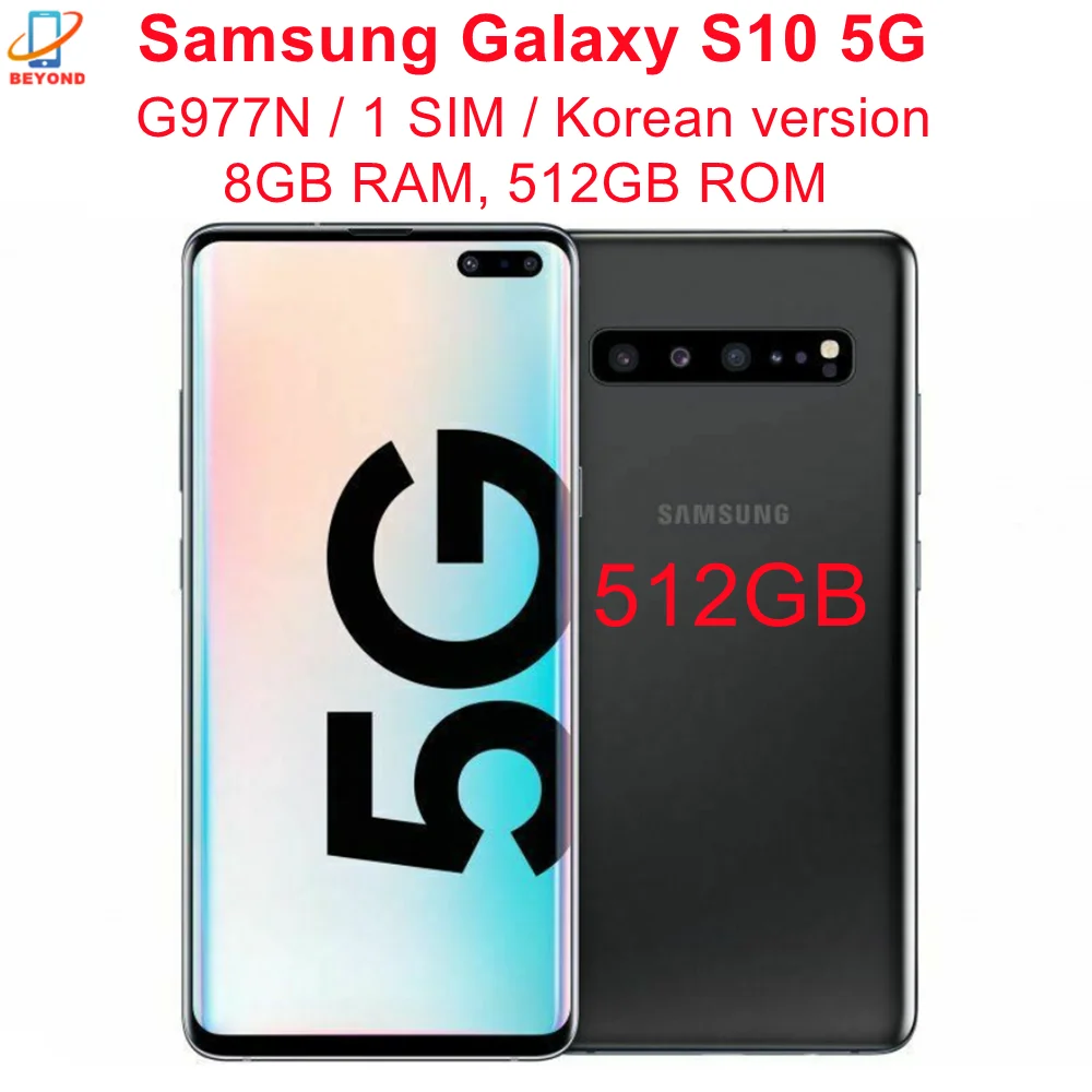 Samsung Galaxy S10 5G G977N 512GB ROM 8GB RAM 6.7