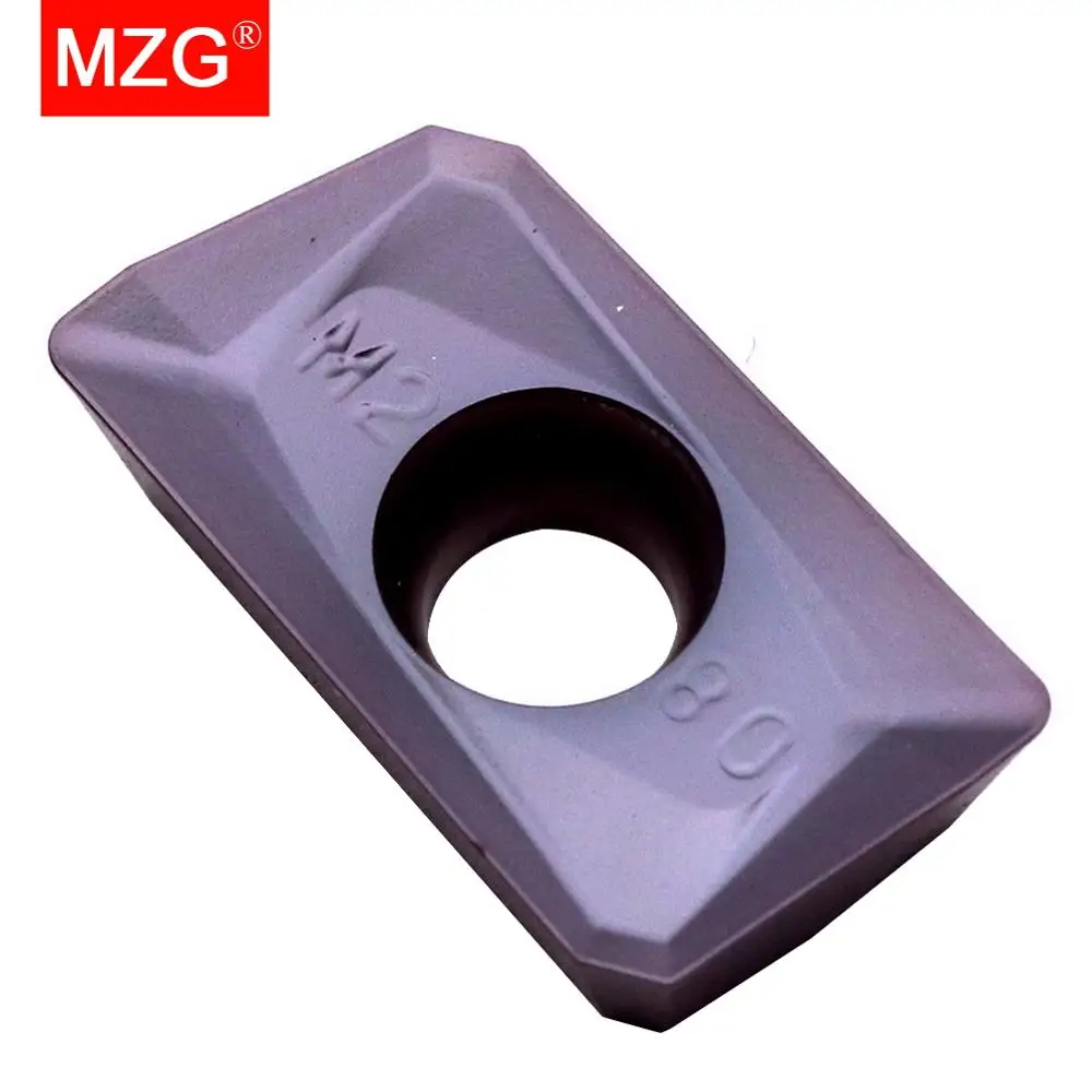 MZG 10 قطعة APMT 1135 1604 M2 ZP25 الزاوية اليمنى الكتف طحن الفولاذ المقاوم للصدأ شبه الانتهاء بالقطع باستخدام الحاسب الآلي شفرة طحن