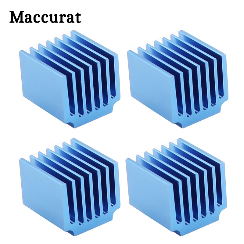 5/10/20pcs 3D Printer Parts A4988 DRV8825 LV8729 TMC2100 TMC2208 Stepper Motor Driver Module Heat Sinks Cooling Block Heatsink