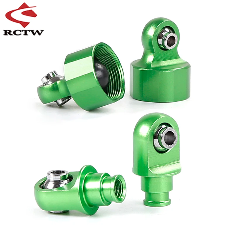 

CNC 8MM Metal Upper or Lower Cap Set of Shock Absorber for 1/5 HPI ROFUN BAHA ROVAN KM BAJA 5B 5T 5SC MCD GTB RACING Truck Parts