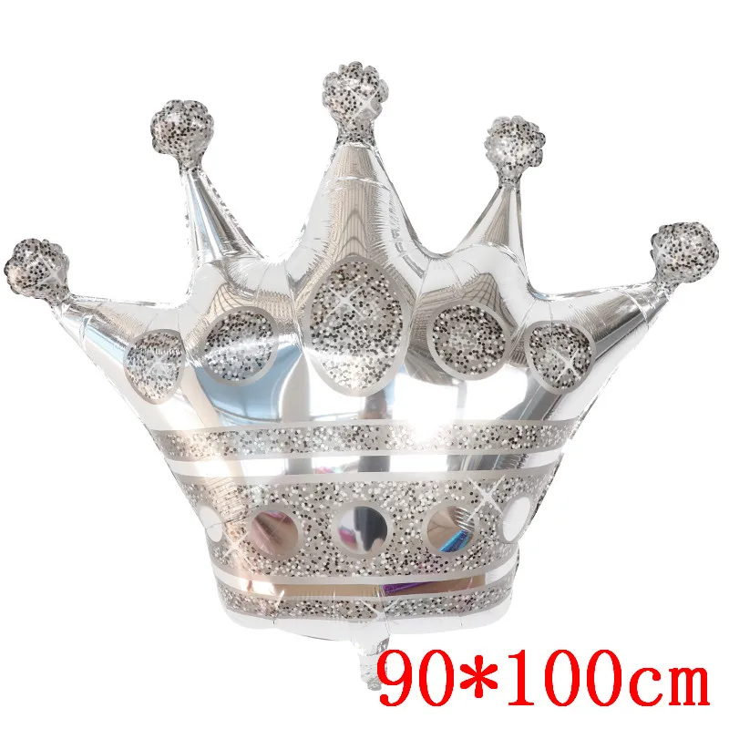 Large Size Queen Crown Aluminum Film Balloon Bar Anniversary of the Birthday Party Decoration Balloons Air Globos Kids Toys Gift