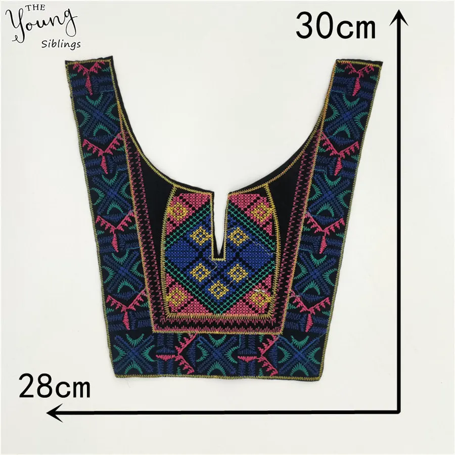 New arrive Sewing Lace Neckline Dress Decor Ethnic style embroidery Sewing Craft Lace Collar DIY Costume Accessory Scrapbooking