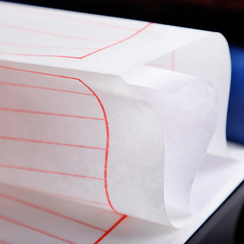 Tradtional Blank Xuan Paper Book for Scriptures Copying Soft/hard Pen Calligraphy Rice Paper Half Ripe/ripe Xuan Paper Books