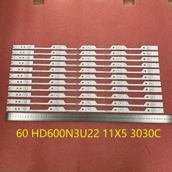 LED backlight strip for Sharp LC-60P6070U 60DU6070 H60NEC5600 HD600N3U22-L2B HE60QZMN 60 60 HD600N3U22 11X5 3030C D6T