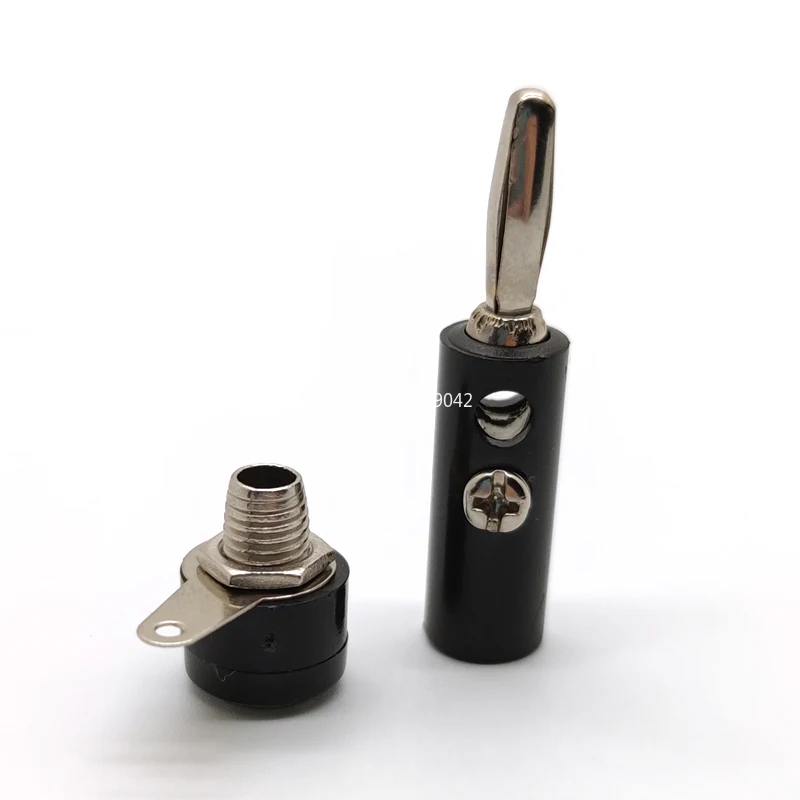 5 Pairs 4mm Banana Plug and Socket Kit Audio Speaker To Insert Connector DIY Model Parts