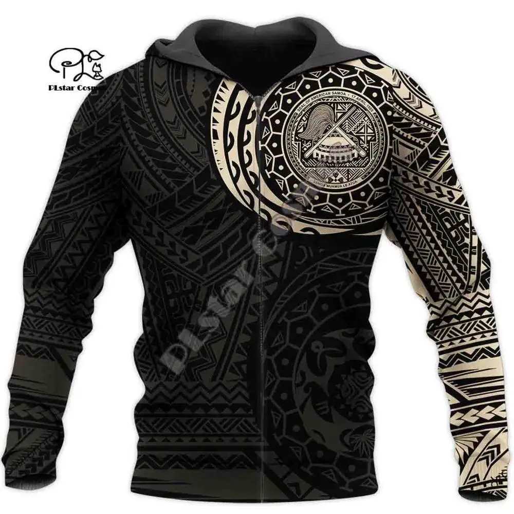 PLstar Cosmos 3DPrint Kanaka Polynesian Tribal New Fashion Unisex Harajuku Streetwear Funny Casual Hoodies/Sweatshirt/Jacket/z1