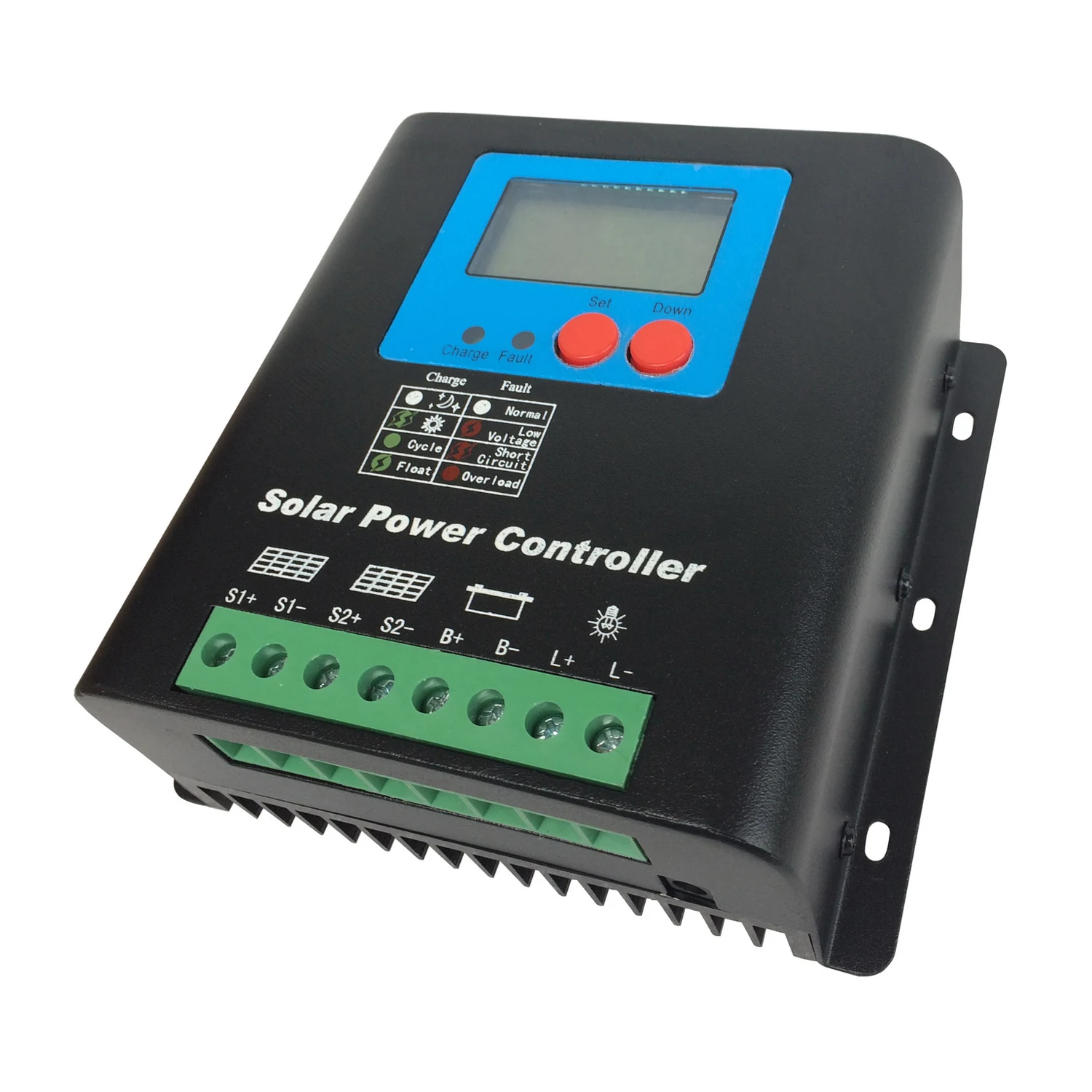 96V 72V Solar Charge Controller enough 30A 60V 36V mppt solar controller regulator support all battery types can adjust voltage