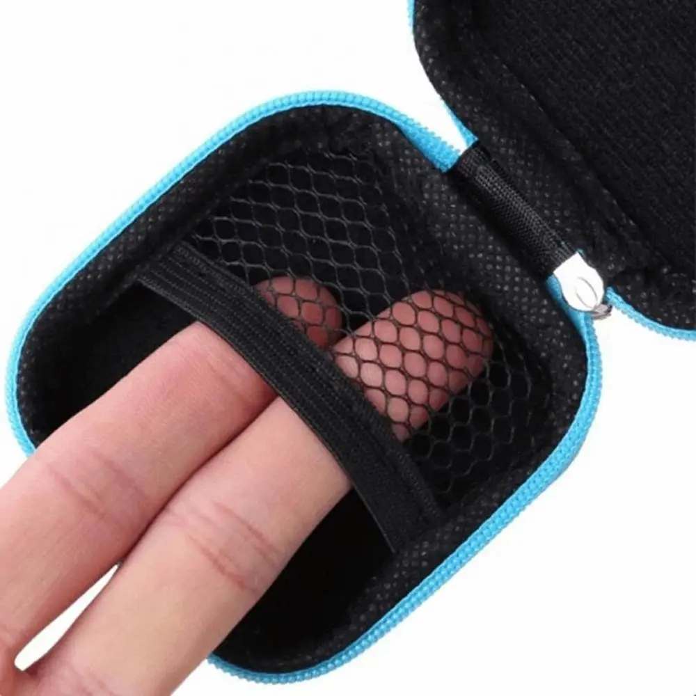 Creativity Zipper Holder Case Protective Case Hard Case Anti-fall Headphone Holder Case Earphone Bag Storage Box Earbuds Pouch