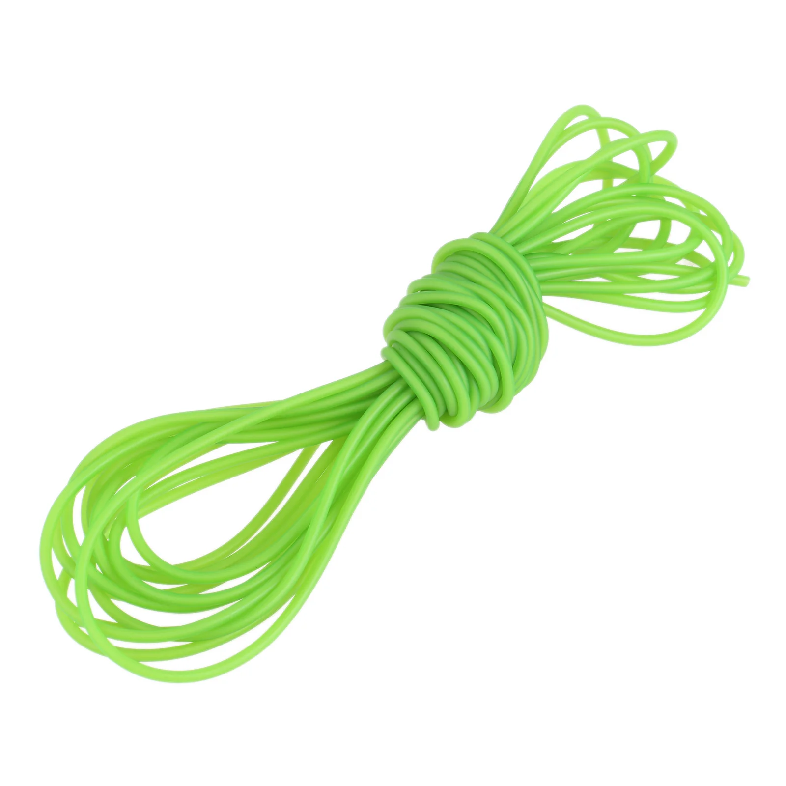 SURIEEN Hunting 10M 1.6x3.6mm Strong Slingshot Natural Latex Tube Catapult Sling Shot Rubber Band Green Elastic Bungee Tube 1636