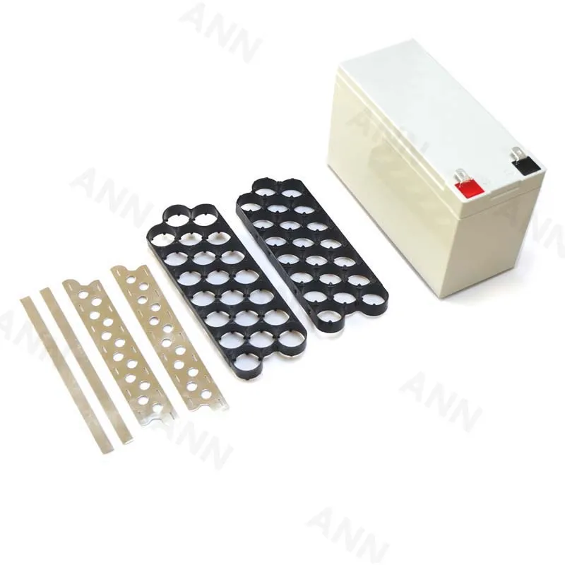 Caja de batería de litio 18650 de 12V, 10Ah/15Ah, tamaño de caja L150 x W65 x H94mm, soporte libre y níquel