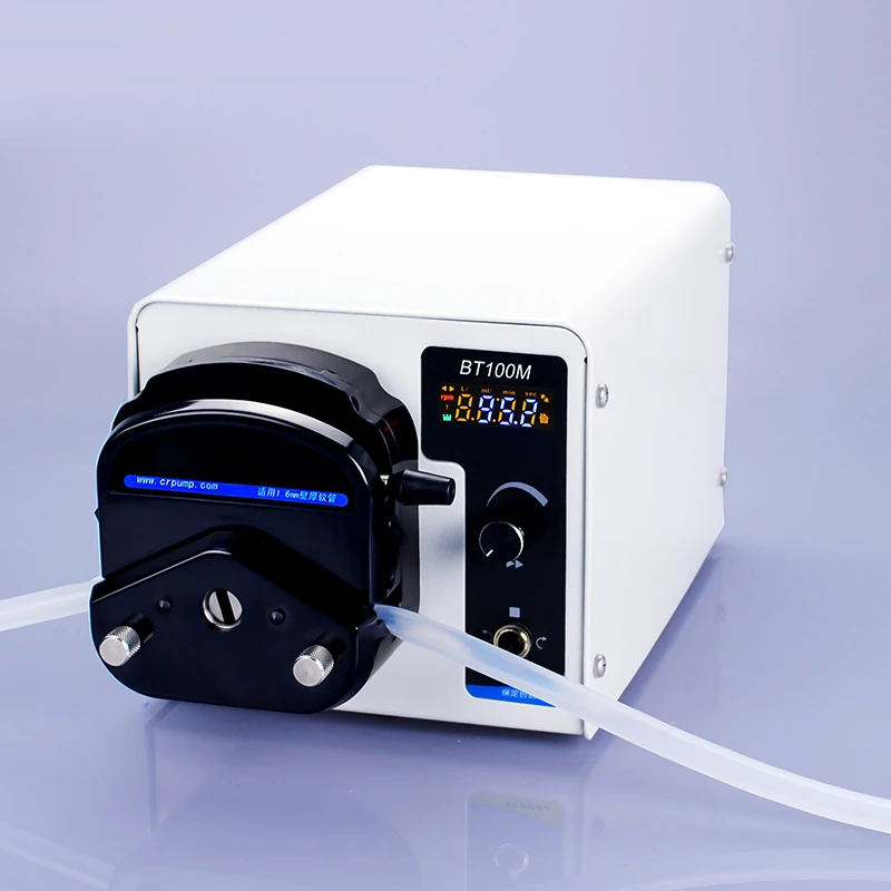 Micro Peristaltic Pump Liquid Filling Pump Metering Pump BT100M Water Reducing Agent Dosing Peristaltic Pump