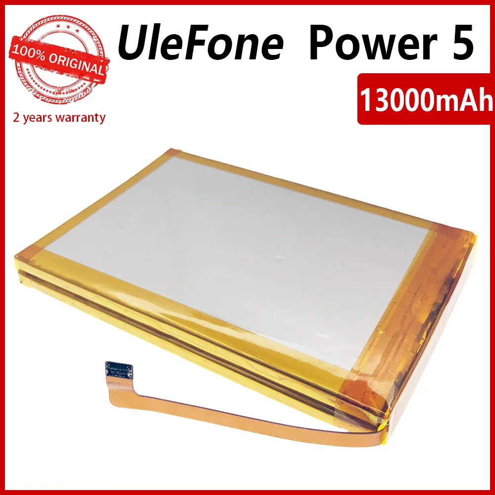 100% Original 13000mAh Power 5 Phone Battery For Ulefone Power 5 Replacement Phone High quality Batteries Batteria With Tools