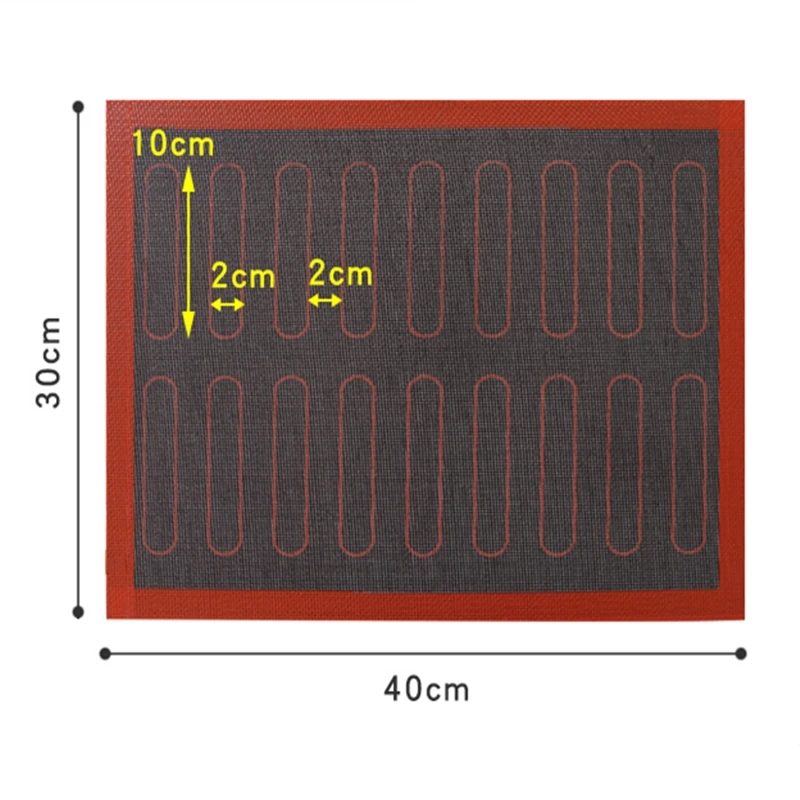 Non Stick Perforated Baking Mat Liner Pad Oven Sheet Liner for Cookie/bread/biscuits/puffs Perforated Silicone Pastry Tool