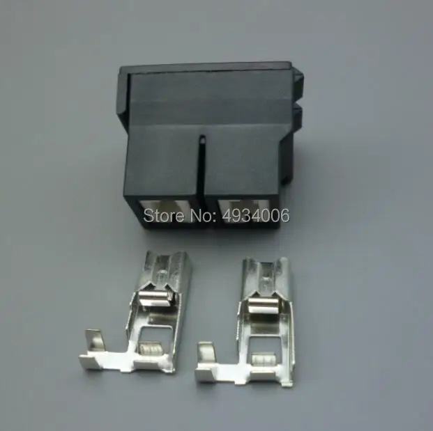 Worldgold 1Set 2 Pin H7 Keramische Hoge Temperatuur Keramiek Hoek H7 Lamp Stopcontact Connector H7-2B Bocht