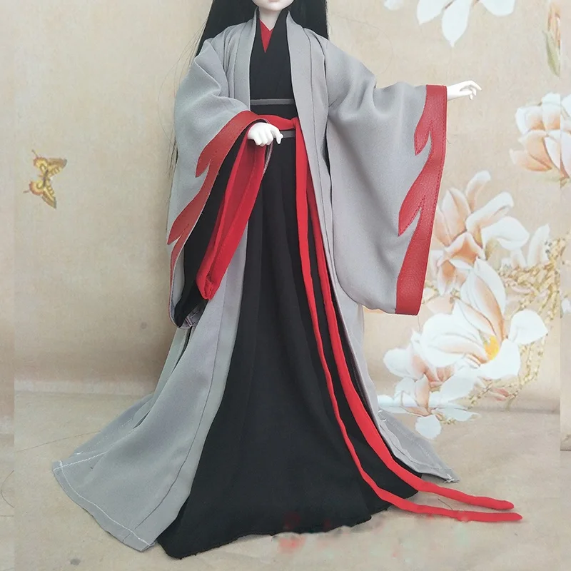 1/6 Figure Doll OB27 1/4 1/3 BJD Clothes Ancient Costume Hanfu Dress Samurai Outfit For BJD/SD ID75 Strong Uncle 80cm Doll B0272