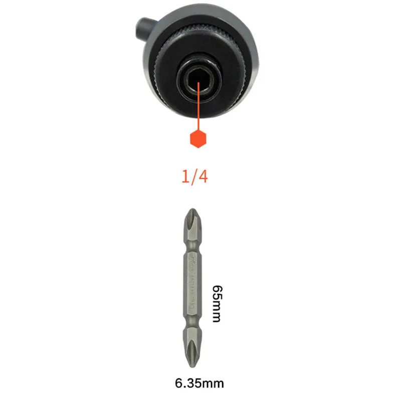 AC 220V Electric Screwdriver Handheld Corded Electric Screw Driver Adjustable Torque 1/4-in Screw Bit Diameter Repair power Tool