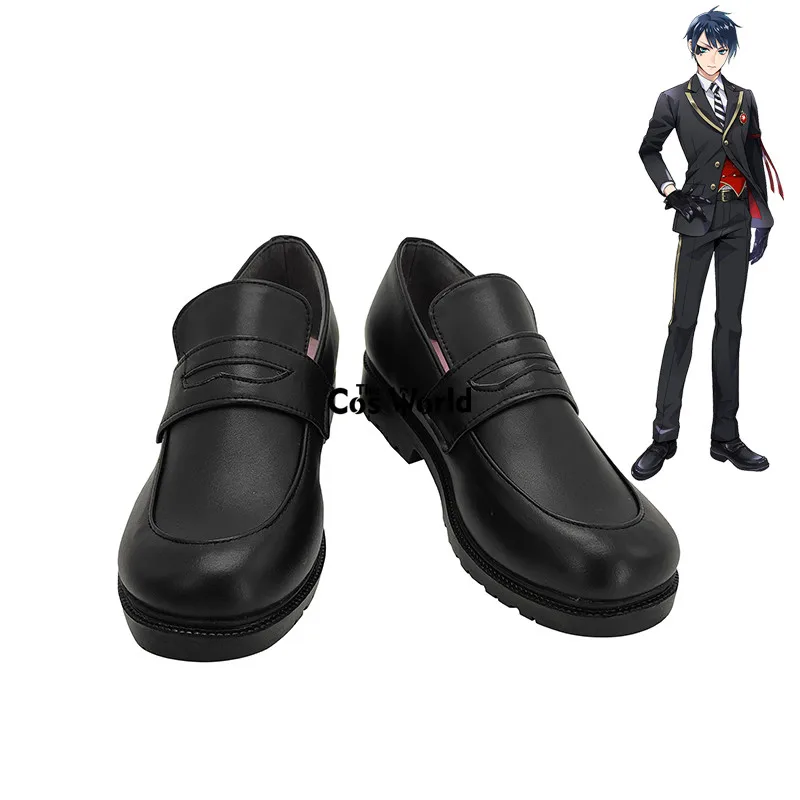 Twisted Wonderland Deuce Spade Games Customize Cosplay Low Heels Shoes