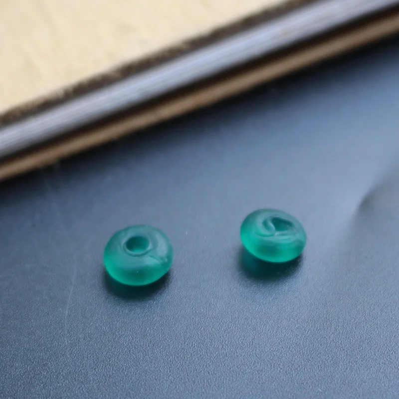 30 Stück 8mm Lampwork-Glasperlen, Abstandshalterperlen, runde Abacus-Rondell-Form, mehrfarbig, für Schmuckherstellung, Armbänder, Halsketten, Charms – Detail 13