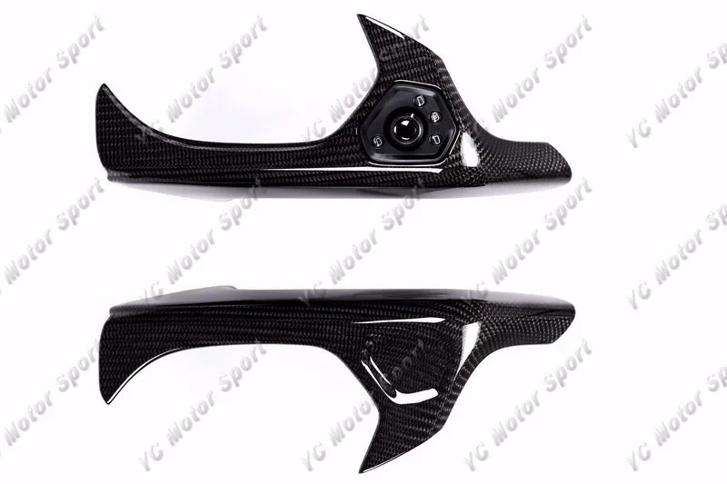 Dry Carbon Fiber Inner Door Handle Fit For 2014-2019 Huracan LP610-4 & LP580-2 Coupe Spyder Inner Door Handle Cover