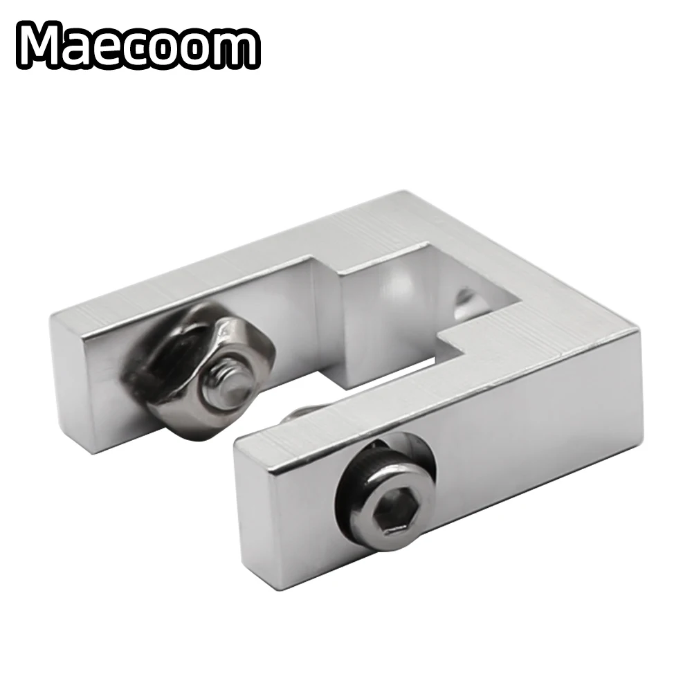 3D BLV Ender-3 Series 3D Printer Parts 2020 2040 Fixed Block Outline, MGN12 Linear Guide Fixed Block, SLVER High Quality