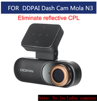 for DDPAI Dash Cam Mola N3 N3 pro CPL Polarizing Glas CPL Filter For xiao mi DDPAI Dash Cam N3 Circular Polarizer Glass