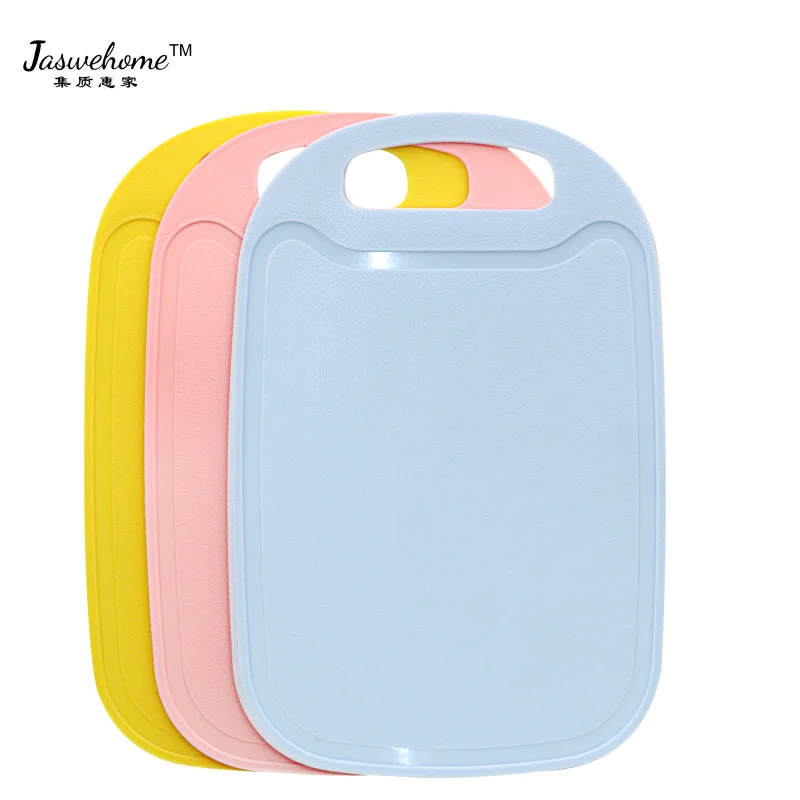 

Jaswehome 3pcs Plastic Cutting Board Non-slip Frosted Kitchen Boards Vegetable Meat Tools Kitchen Accessories 1pc Chopping Block