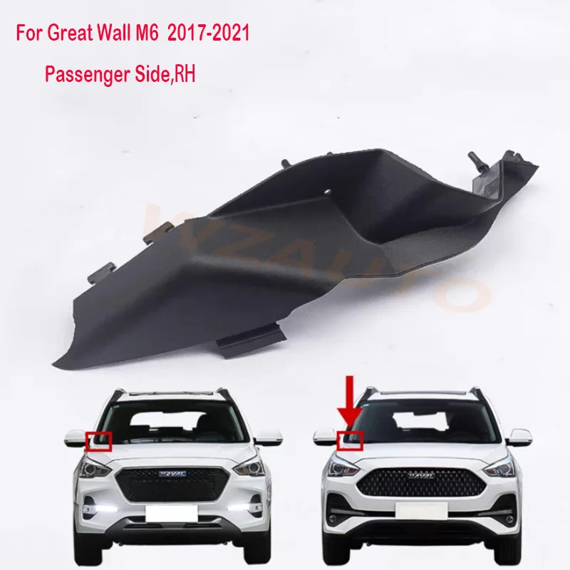 For Great Wall Haval H2 M6 PLUS Front Windshield Wrap Corner Trim Windshield Wiper Side Trim Cover Ventilated Decorative Cover