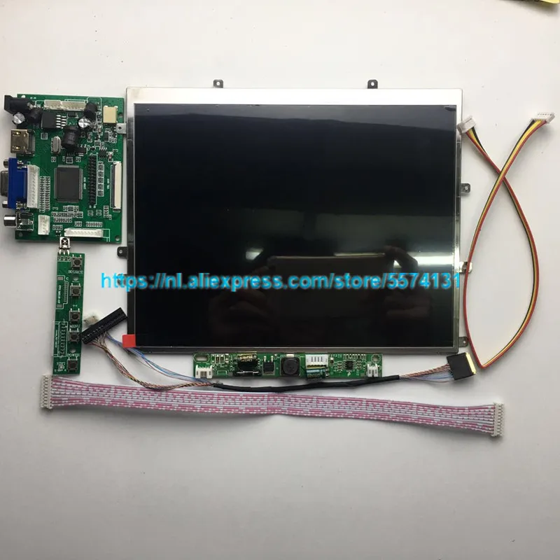 9.7 "Inch 1024*768 Hd Scherm 4: 3 Lcd Controller LP097X02 LTN097XL01 Monitor Driver Board Hdmi Vga 2AV Voor Raspberry Pi